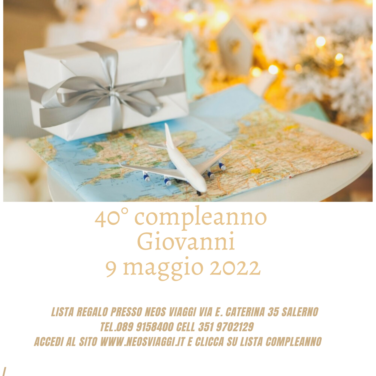COMPLEANNO<br>LISTA COMPLEANNO GIOVANNI