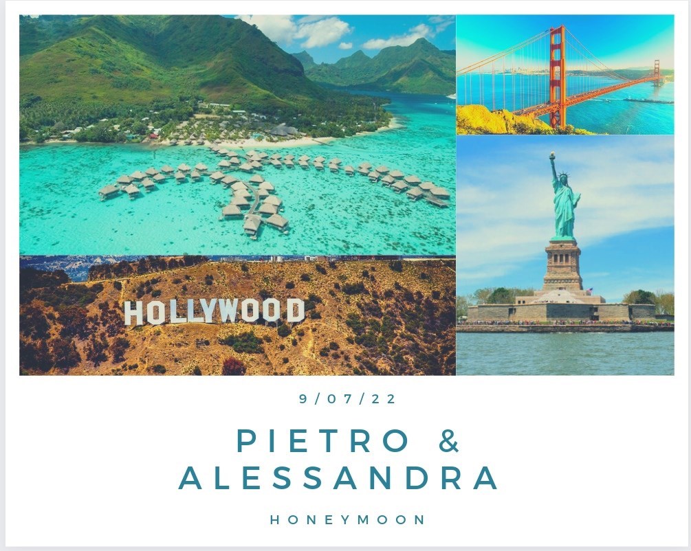 LISTA NOZZE<br>Nozze Pietro ed Alessandra